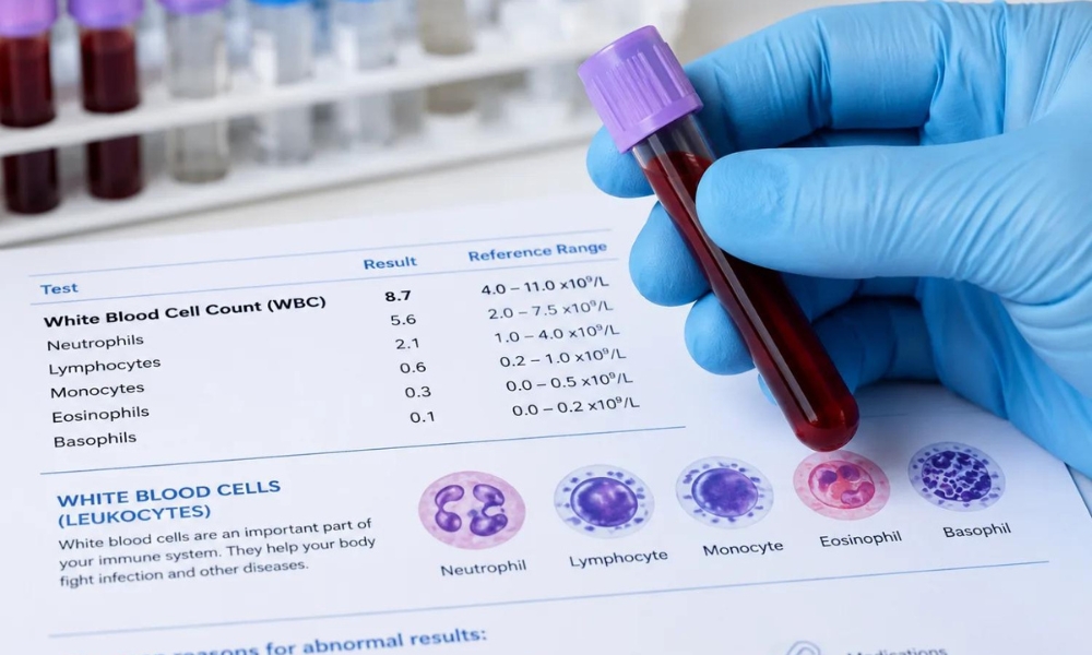 when to see a hematologist for high WBC